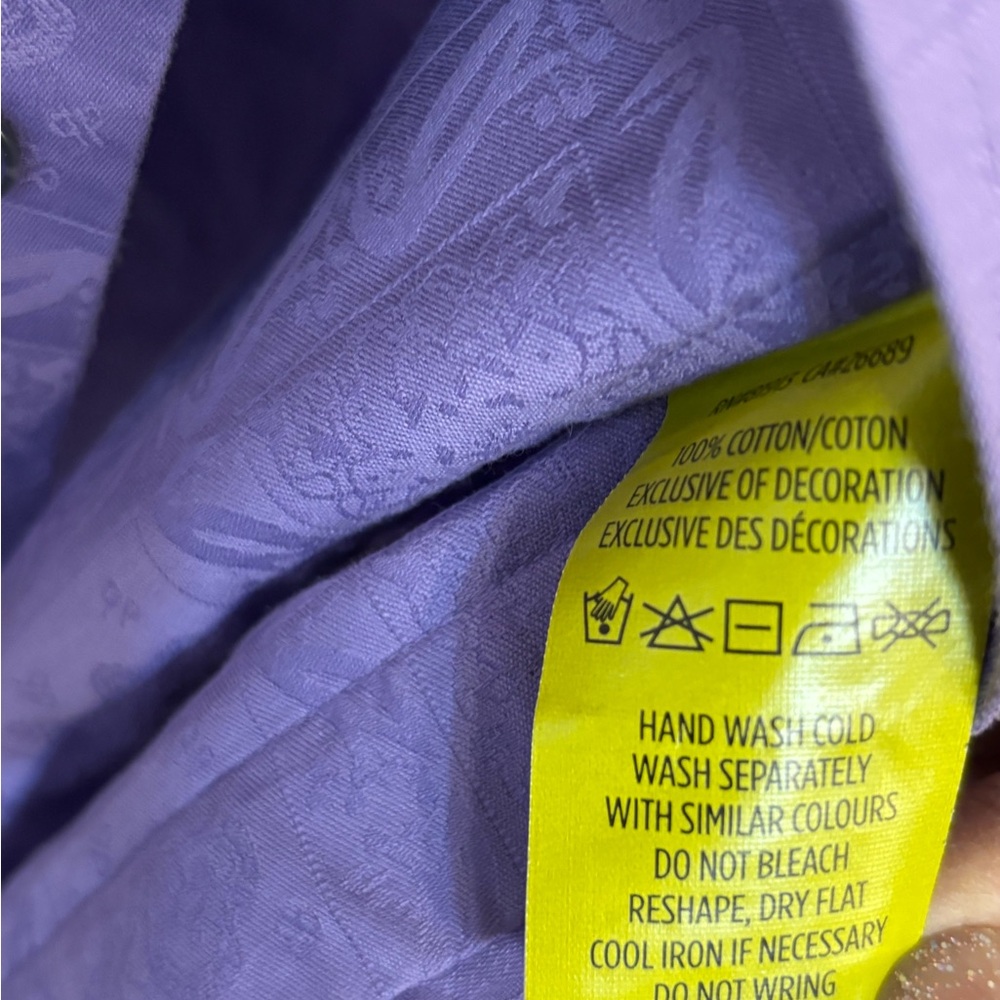 Robert Graham Lavender Button Down Shirt - Picture 6 of 11